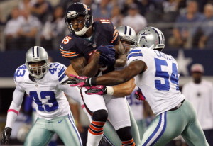 BIg games expected by all WRs including Bears Brandon Marshall