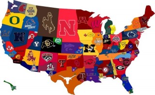college bowl games logo map