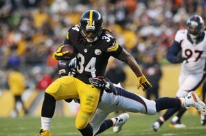 Steelers RB DeAngelo Williams leads the league in rushing (237 yds) thru 2 games