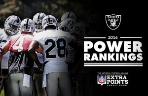 The Raiders are 7-2 & moving up in power rankings with Top-5 offense in yards, rushing & yards per play